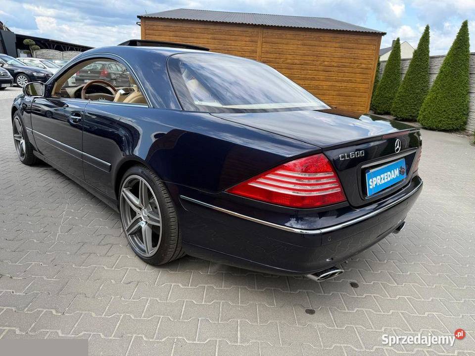 Mercedes CL 600 V12 benzyna 367 2000r Full Milicz