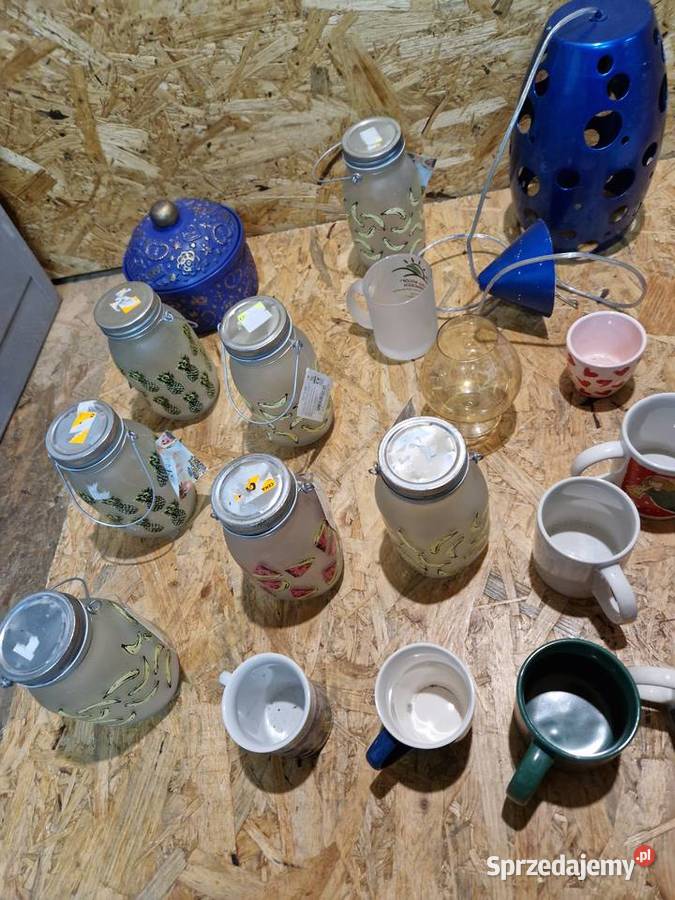Mix z Angli kubki ozdobne lampiony wielkopolskie Głogowa