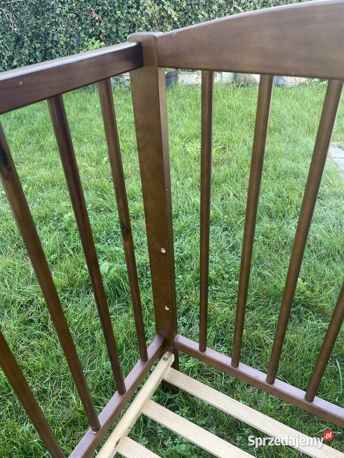 Łóżeczko dziecięce drewniane na materac 120x60 Kraków