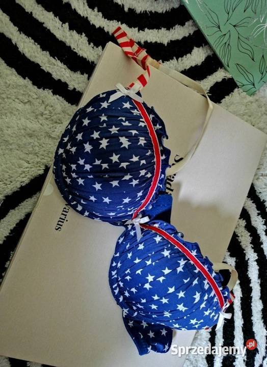 YORkER stanik biustonosz push up w print 70B Leszno