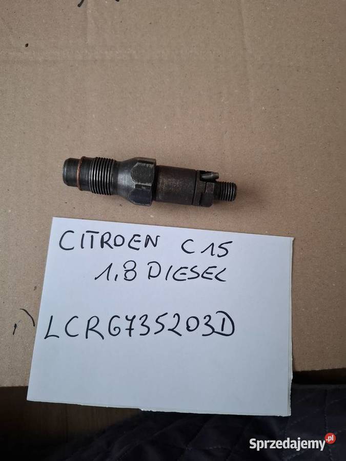 CITROEN C15 18 diesel wtrysk LCR6735203D Wtryskiwacze sprzedam
