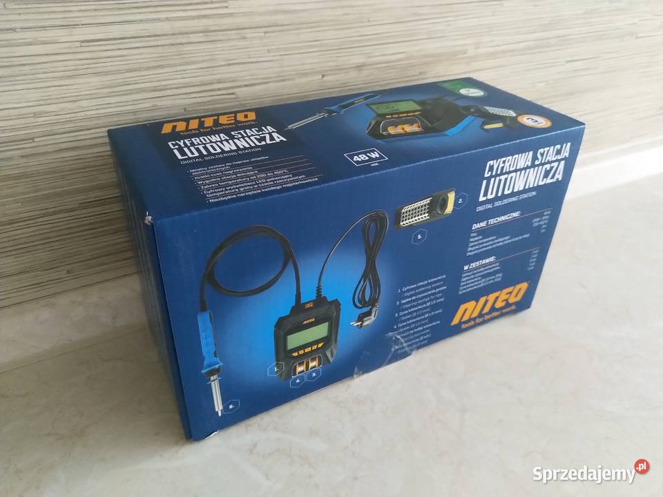 NAJTANIEJ Cyfrowa Stacja Lutownicza 450st 48W Zabrze