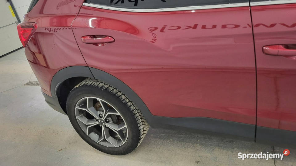 SsangYong Korando 15 TGDI Quartz 2WD V 2019 przyciemniane szyby Grójec