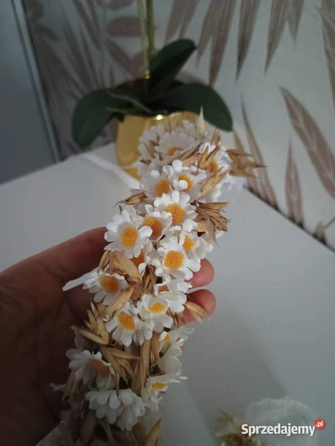 Wianek komunijne stokrotki Poznań