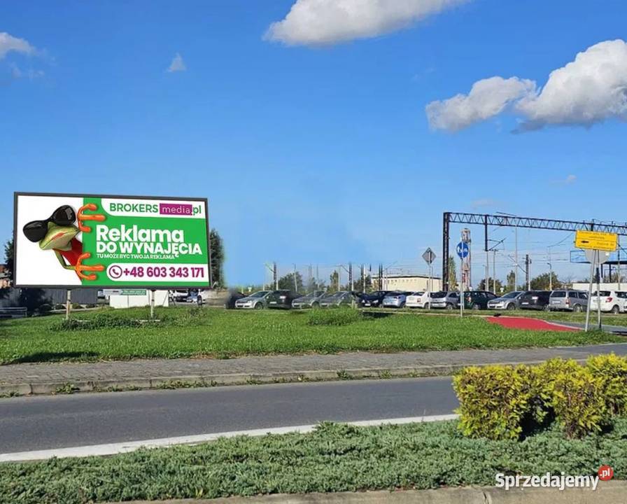Reklama Billboard Wadowice centrum miasta Wydruk