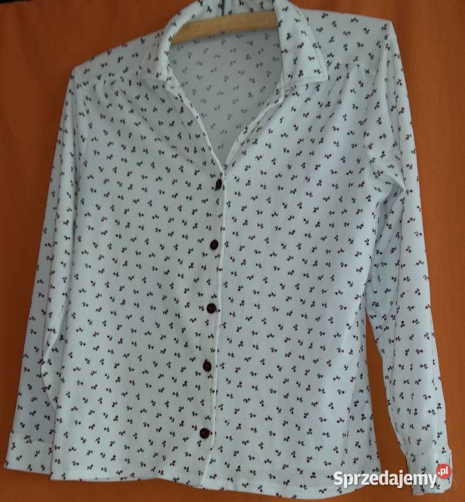 Bluzka koszulowa elastyczna z długim rękawem Łódź