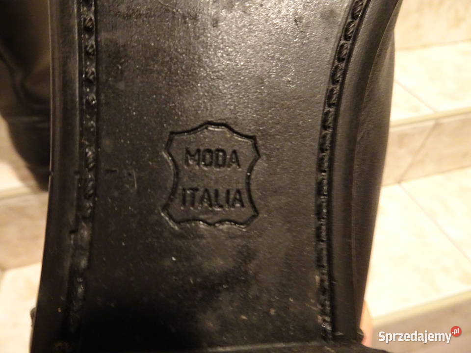 Czarne botki rozmiar 41 Warszawa sprzedam