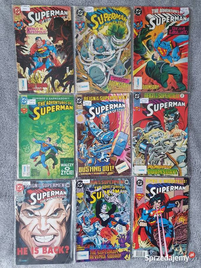 Superman wydawnictwo TmSemic zestaw 43 komiksów Gdynia
