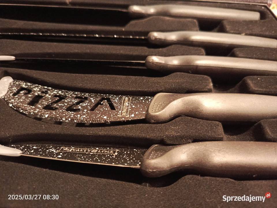 NOŻE ZESTAW PIĘĆ SZTUK FIRMY ROYALTYLINE ZESTAW Tychy sprzedam