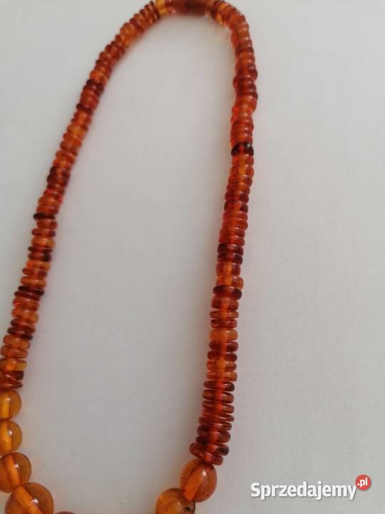 Naszyjnik Bursztyn Vintage podlaskie