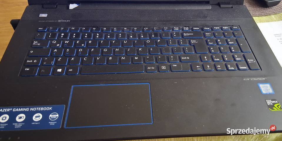 MEDION Erazer P7647 Laptop Nootebook 17 Wrocław