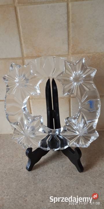 vintage świecznik Nybro Nowy Targ