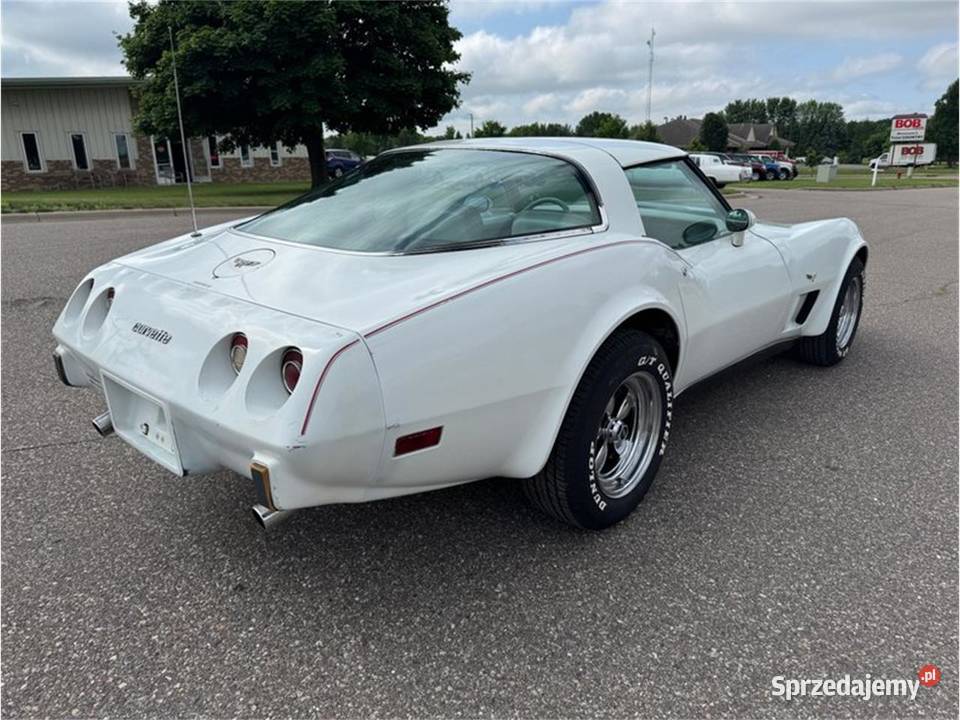 Chevrolet CCorvette 57 C3 V8 Automat 1979 Biała 5700cm3 dolnośląskie Wałbrzych