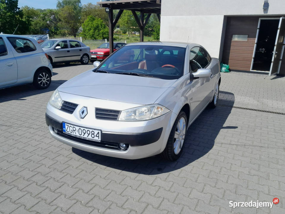 Renault Megane 16i CABRIO klimatronik alufelgi Rok produkcji 2006 Gryfino sprzedam