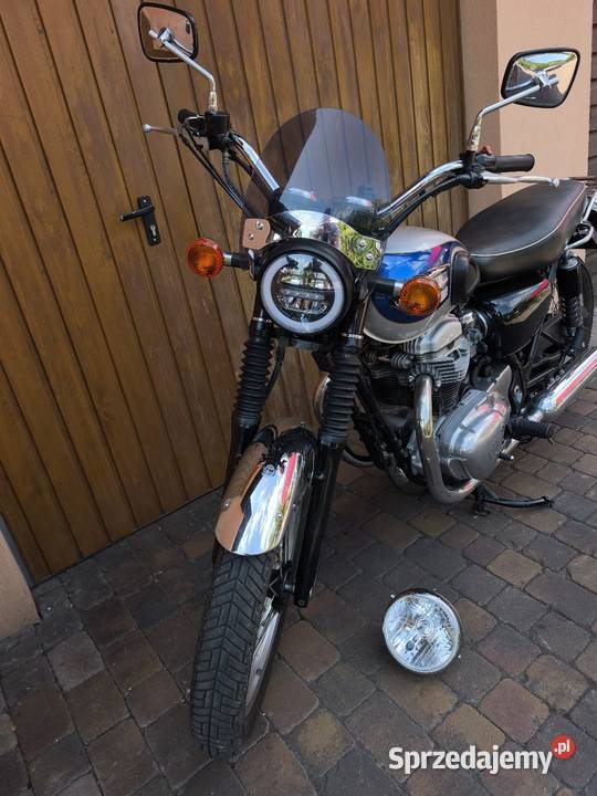 Kawasaki W650 1999 r z Niemiec Nowe Opony Iława
