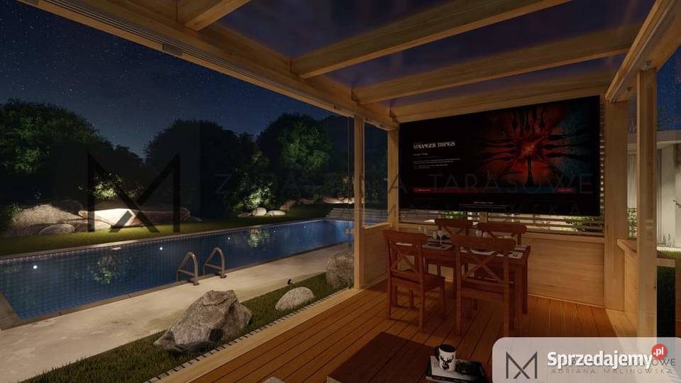 Nowoczesna altana ogrodowa kujawsko-pomorskie Grudziądz