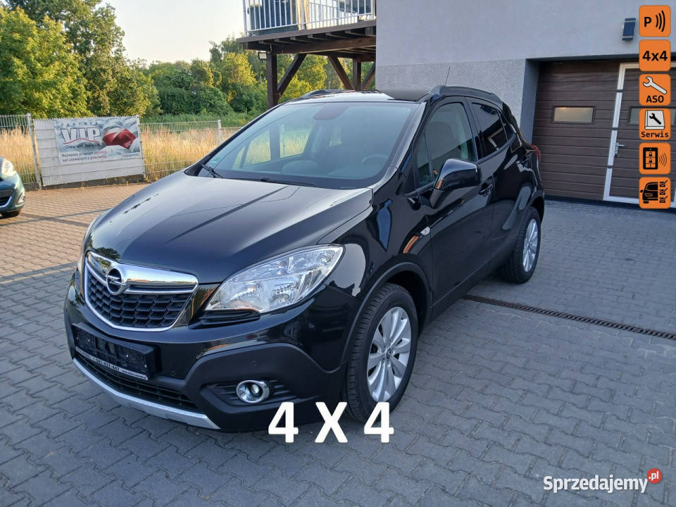 Opel Mokka 14i TURBO 4X4 klimatronik parktronik elektryczne lusterka Gryfino