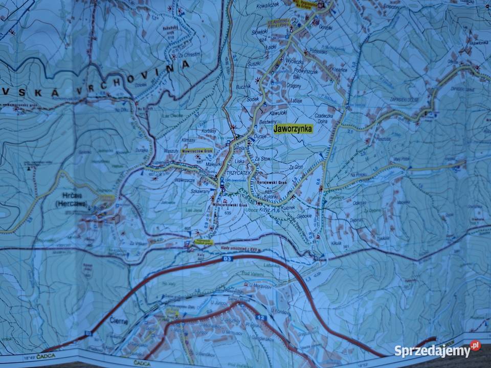 Beskid Śląski rowerzystów i piechurów 125 000 Kraków