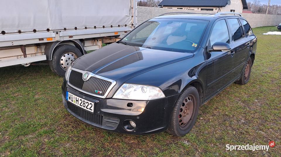 Skoda Octavia VRS 20 Tdi 170 małopolskie
