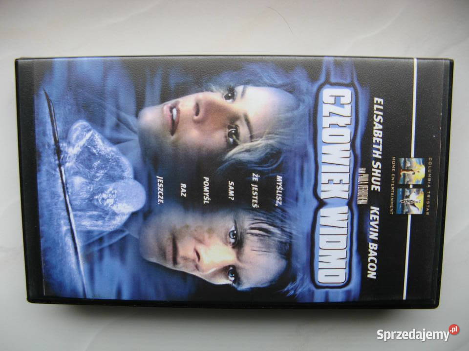 VHS Człowiek widmo Elisabeth Shue Kevin Bacon s-f Filmy Poznań