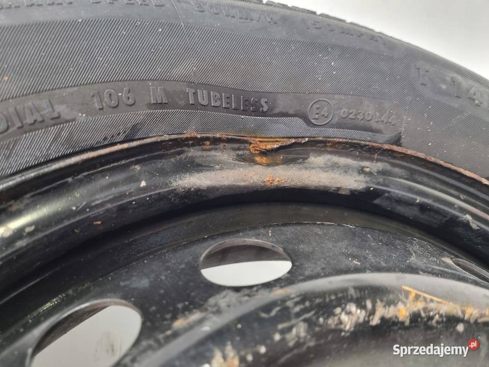 KOŁO DOJAZDOWE dojazdówka Nissan QASHQAI 14590