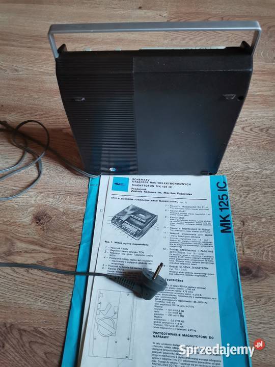 Magnetofon kasetowy Unitra MK 125 automatic z