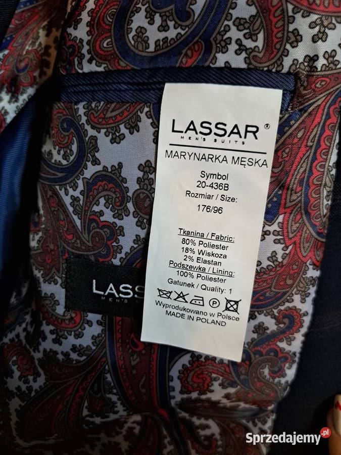 Garnitur męski Lassar Władysławów