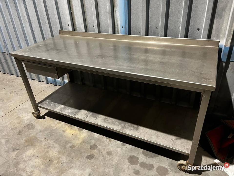 Stół gastronomiczny ze stali nierdzewnej roboczy Przemyśl