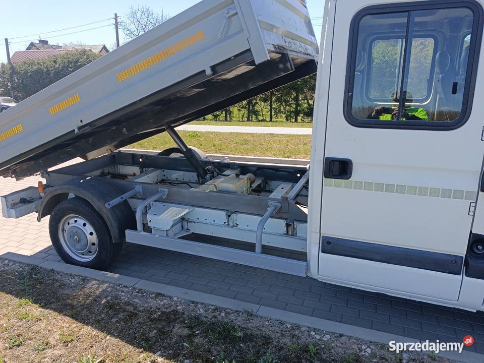 Renault Master 2 2 Wywrotka 7 osobowy Brygadówka Grajewo
