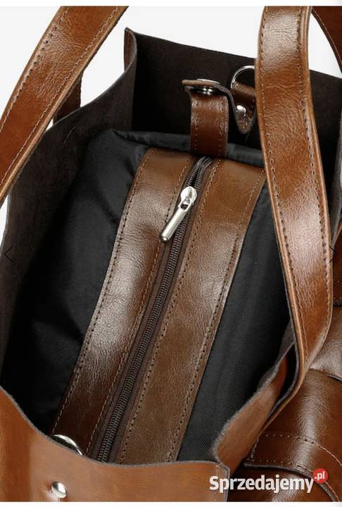 Torebka skórzana Wojas Mysiadło