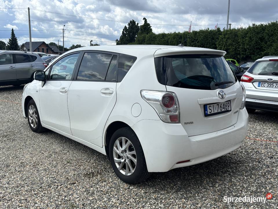 Toyota Verso 7 osobowa 2012r biały śląskie Paniówki