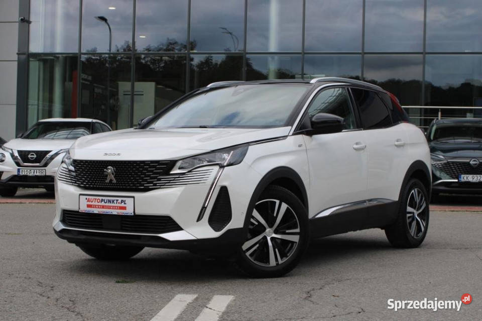 Peugeot 3008 2023r Carplay Temp Adapt Półskóry 3008 Kraków