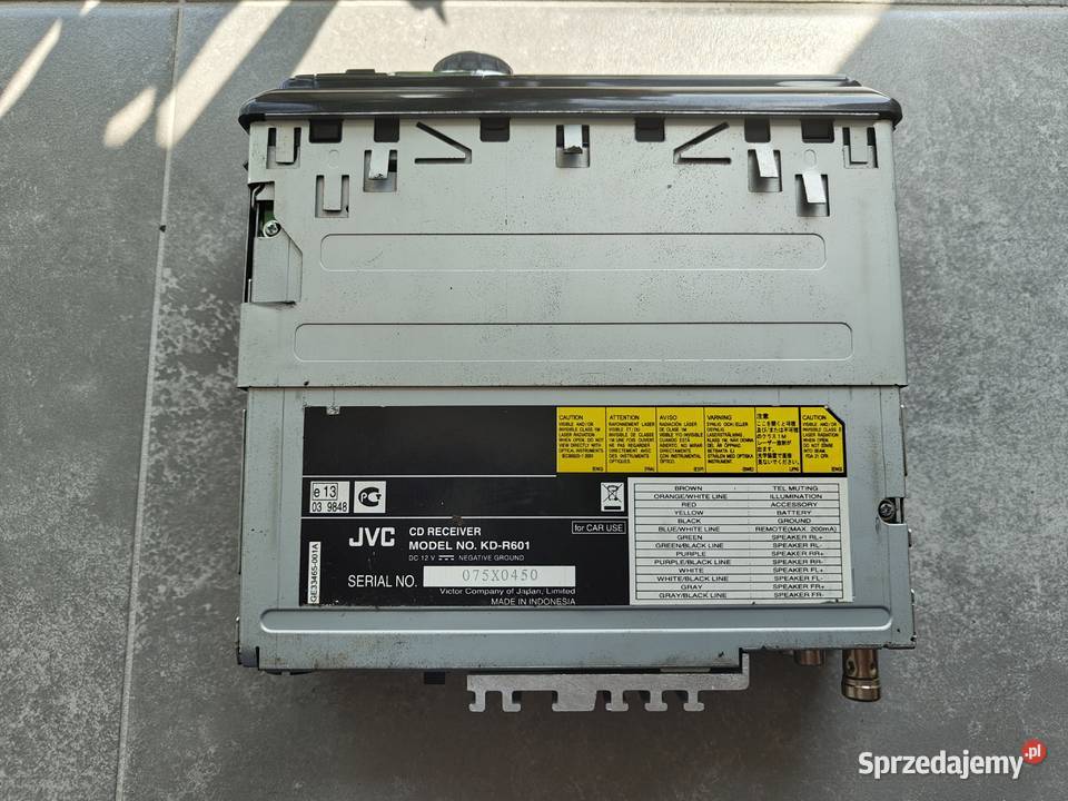 RADIO JVC KDR601 Rawa Mazowiecka