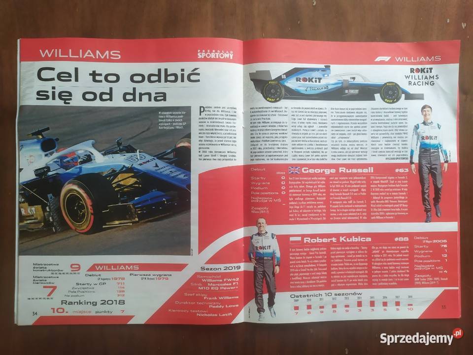 Skarb kibica formuła 1 sezon 2019 Łódź