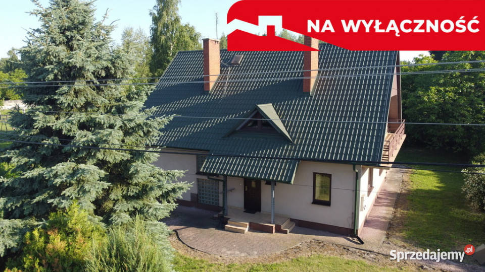 Dom jednorodzinny 150 m kw w gm Ciepielów asfalt Sprzedaż Ciepielów-Kolonia