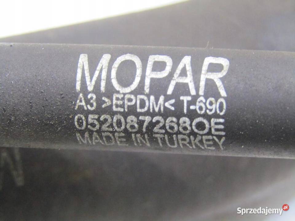 PRZEWÓD WĄŻ WODY OBUDOWA TERMOSTATU 14 16V FIAT