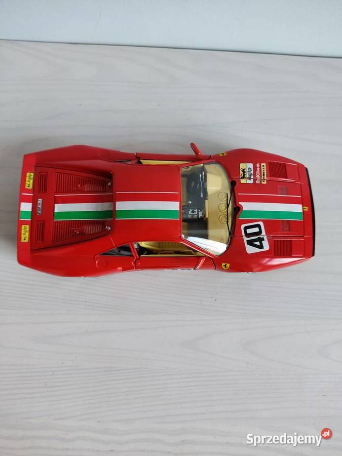 Model samochodu 118 Ferrari GTO 1984 Burago Głuchołazy