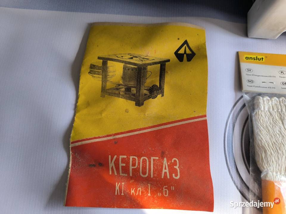 Kuchenka naftowa KEROGAZ ZSRR instrukcja knot mazowieckie