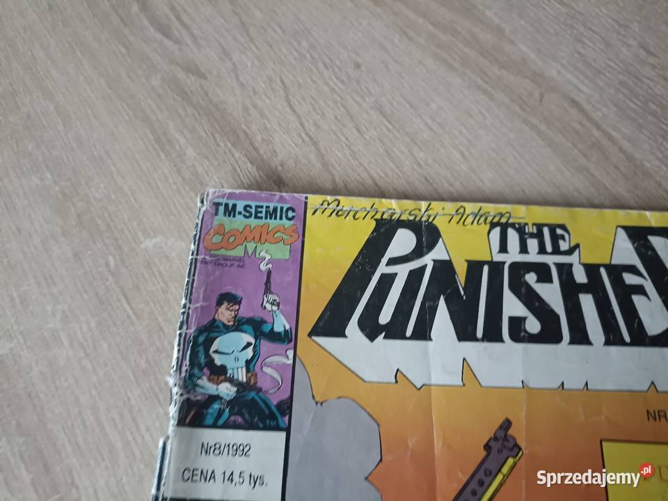 Komiks Alf 31992 plus The Punisher 81992 Kwidzyn