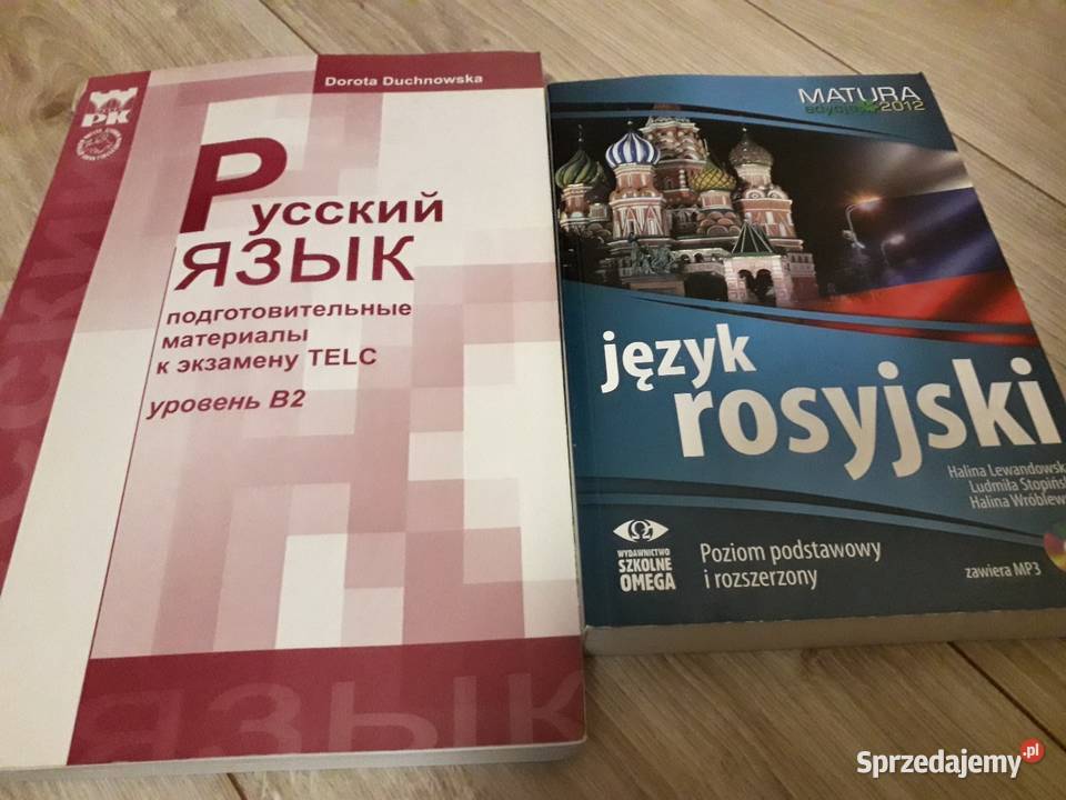 Książki do nauki jrosyjskiego do egzaminu na lubuskie Nowa Sól