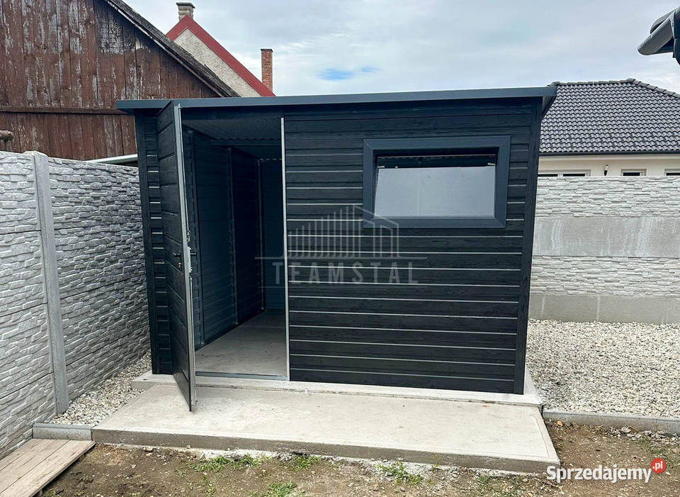 Schowek domek ogrodowy 3x2m drzwi okno warmińsko-mazurskie