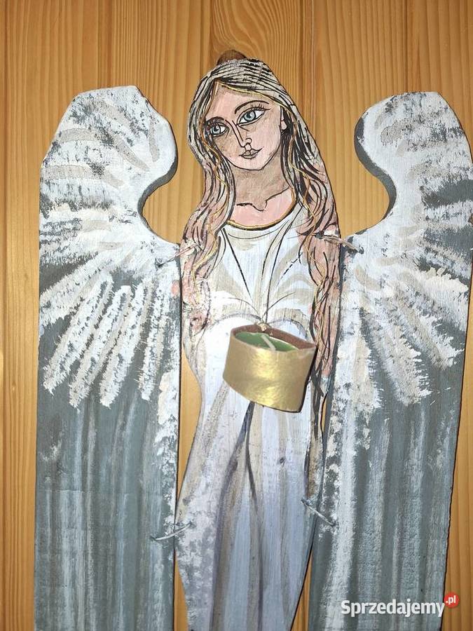 Bieszczadzki Anioł z lampionem Strzyżów