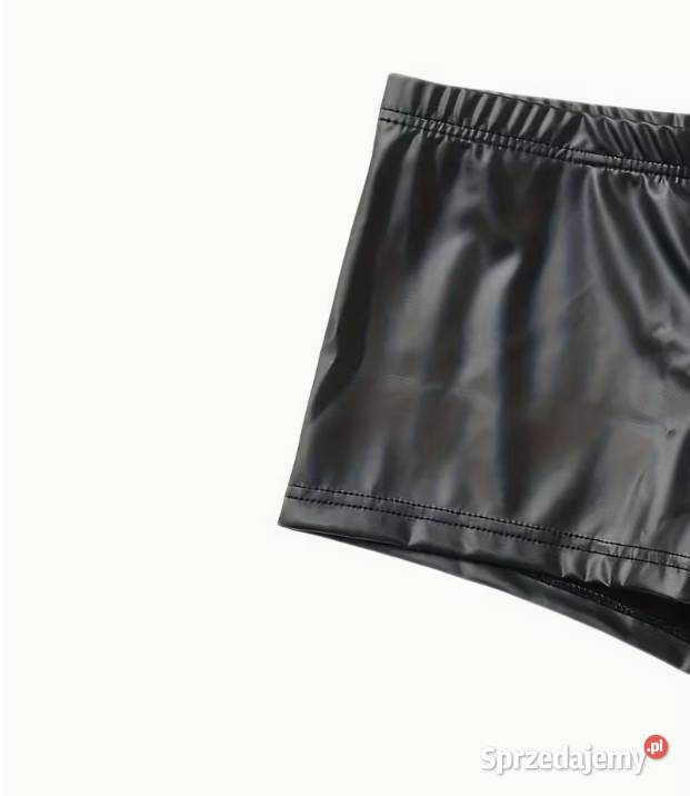 Nowe męskie bokserki z ekoskóry Gorlice