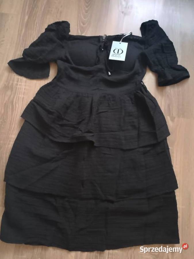 sukienka muślinowa Dior z metką Poznań