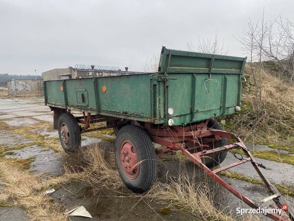 Sprzedam przyczepę sztywna Rolnictwo mazowieckie Ostrołęka