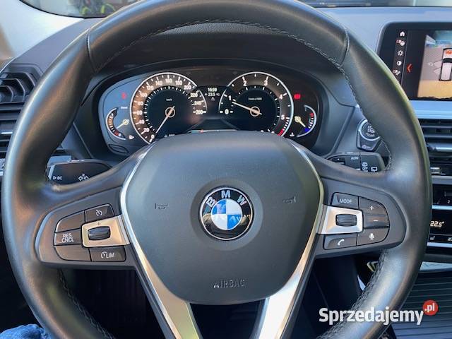 BMW X3 2018r 20d Automat kamery 360c el klapa X3