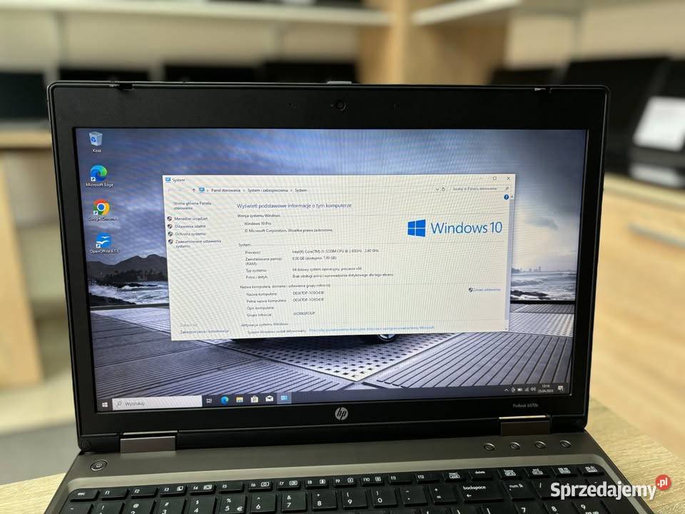Laptop HP ProBook 6570b i53230M 8GB ram dysk SSD podkarpackie Rzeszów