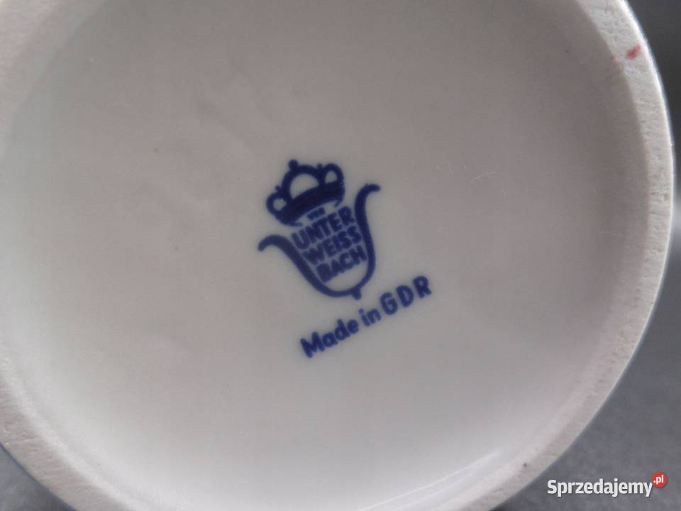 Porcelanowy wazon UNTER WEISS BACH Raszków