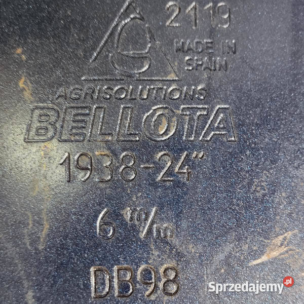 6193824DB98 Gładki talerz brony 24 610 mm X 6 mm sprzedam
