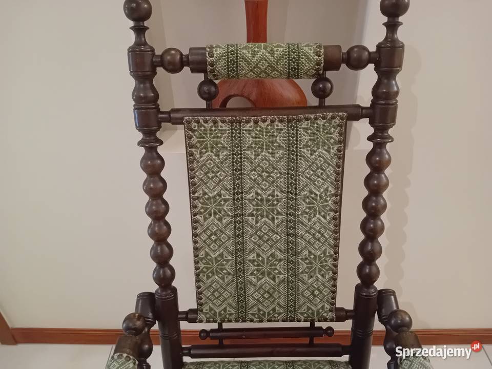 Fotel bujany Skandynawia okres lata 70 XX wiek Szczecin